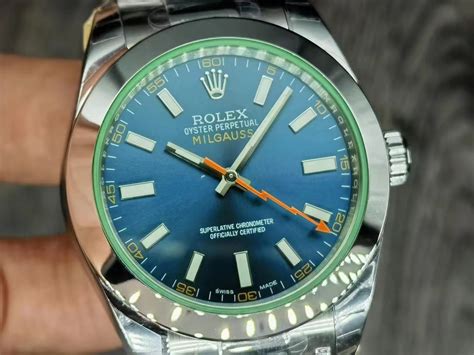 rolex milgauss bamford replica|rolex milgauss original.